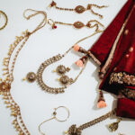 Traditional indian wedding jewelry, bracelets, earrings,
necklaces